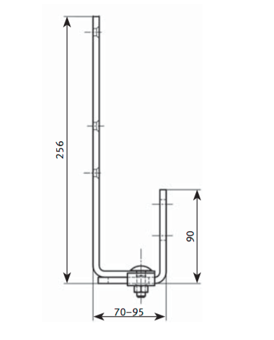 Crochet I'M SOLAR pour tuile ardoise | Alma Solar® N°1 des panneaux solaires Crochet I'M SOLAR pour tuile ardoise | Alma Solar® N°1 des panneaux solaires