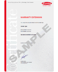 Extension de garantie FRONIUS à 10 ans Extension de garantie FRONIUS à 10 ans