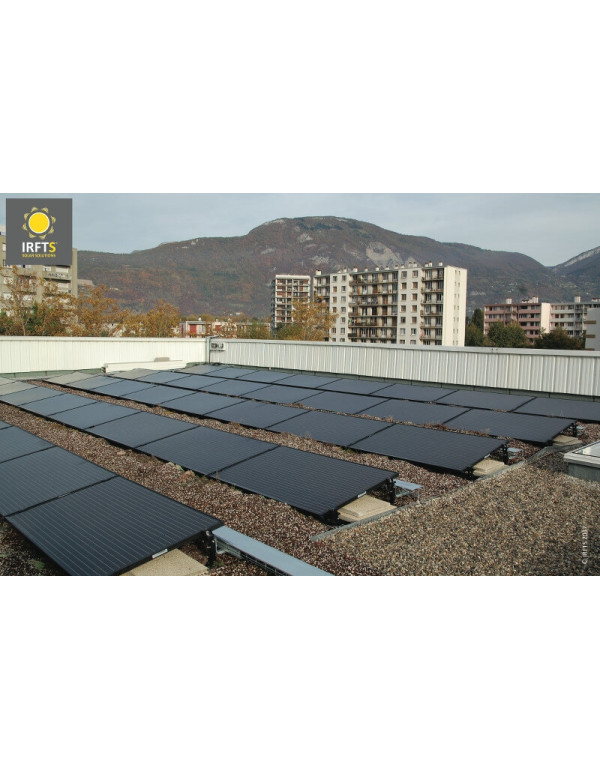 Easy Roof Flat 10-14° pour installation toit plat | Alma Solar® N°1 des panneaux solaires Easy Roof Flat 10-14° pour installation toit plat | Alma Solar® N°1 des panneaux solaires