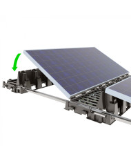 Rail pour installation horizontale pour systeme Falx | Alma Solar® N°1 des panneaux solaires Rail pour installation horizontale pour systeme Falx | Alma Solar® N°1 des panneaux solaires