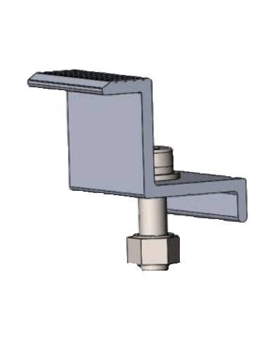 Bride simple pour fixation sur balcon | Alma Solar® N°1 des panneaux solaires Bride simple pour fixation sur balcon | Alma Solar® N°1 des panneaux solaires