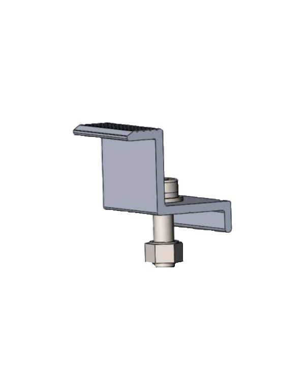 Bride simple pour fixation sur balcon | Alma Solar® N°1 des panneaux solaires Bride simple pour fixation sur balcon | Alma Solar® N°1 des panneaux solaires