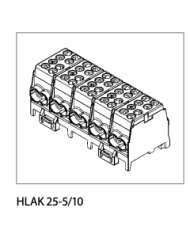 Bornier Pollman 5P pour 10 x 1,5 - 25 mm² & 10 x 1,5 - 35 mm² | Alma Solar® N°1 des panneaux solaires Bornier Pollman 5P pour 10 x 1,5 - 25 mm² & 10 x 1,5 - 35 mm² | Alma Solar® N°1 des panneaux solaires