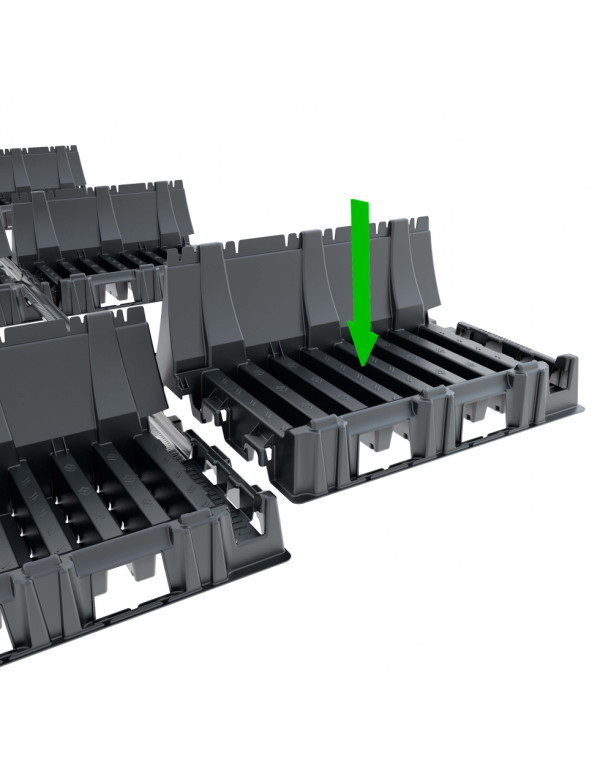 Rail pour installation horizontale pour systeme Falx 1523mm | Alma Solar® N°1 des panneaux solaires Rail pour installation horizontale pour systeme Falx 1523mm | Alma Solar® N°1 des panneaux solaires