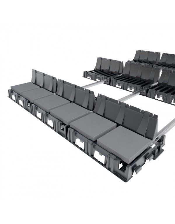 Rail pour installation horizontale pour systeme Falx 1523mm | Alma Solar® N°1 des panneaux solaires Rail pour installation horizontale pour systeme Falx 1523mm | Alma Solar® N°1 des panneaux solaires