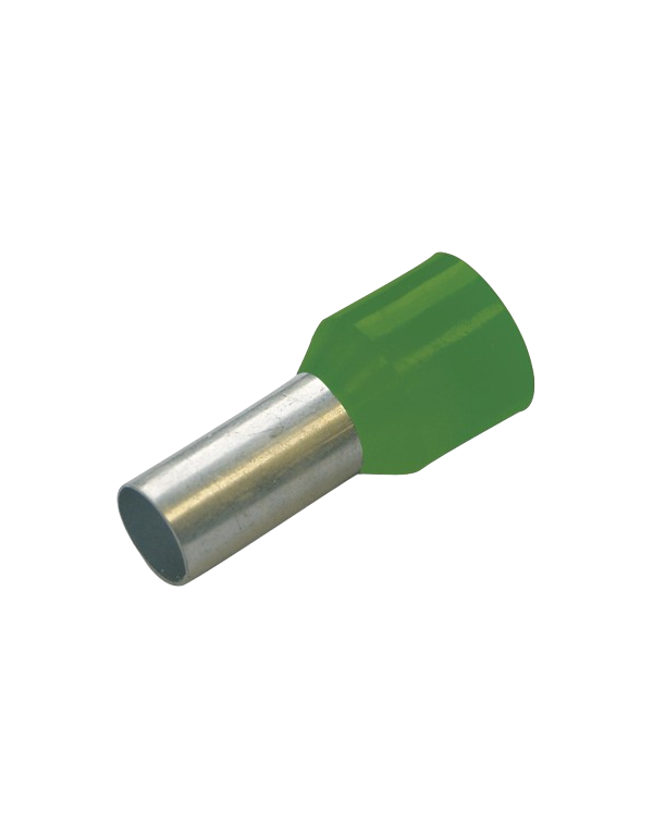 Cosses isolées Haupa 270038 6 mm² série de couleurs I, française, longueur 12 mm, vert Cosses isolées Haupa 270038 6 mm² série de couleurs I, française, longueur 12 mm, vert