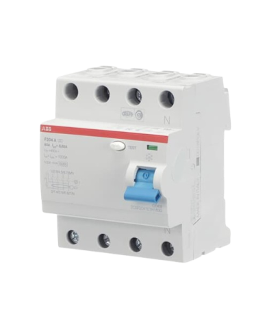 Dispositif à courant résiduel ABB 2CSF204101R1630 F204A-63/0,03 Type A 4 pôles 63 A 0.03 A 230 V