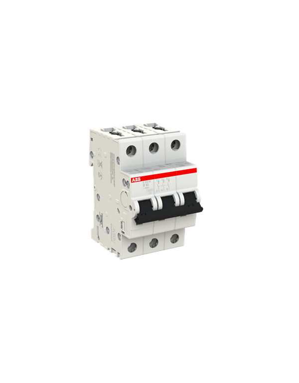Disjoncteur ABB S203M-B40 3P 40A caractéristique B, 10 kA Disjoncteur ABB S203M-B40 3P 40A caractéristique B, 10 kA