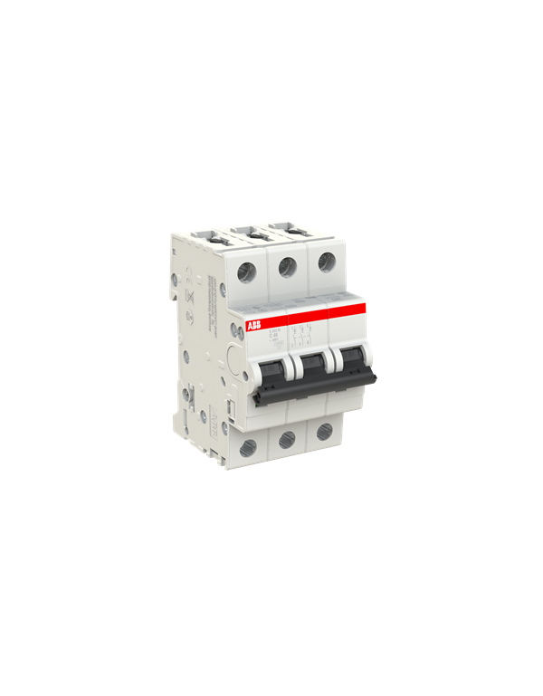 Disjoncteur ABB S203M-C40 3P 40A caractéristique C, 10 kA