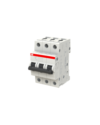 Disjoncteur ABB S203M-C40 3P 40A caractéristique C, 10 kA