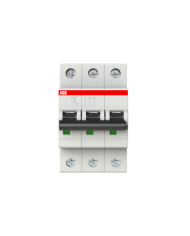 Disjoncteur ABB S203M-C40 3P 40A caractéristique C, 10 kA