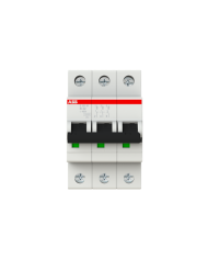 Disjoncteur ABB S203M-B32 3P 32A caractéristique B, 10 kA