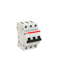 Disjoncteur ABB S203M-C32 3P 32A caractéristique C, 10 kA
