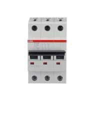 Disjoncteur ABB S203M-C25 3P 25A caractéristique C, 10 kA