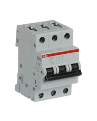 Disjoncteur ABB S203M-C20 3P 20A caractéristique C, 10 kA Disjoncteur ABB S203M-C20 3P 20A caractéristique C, 10 kA