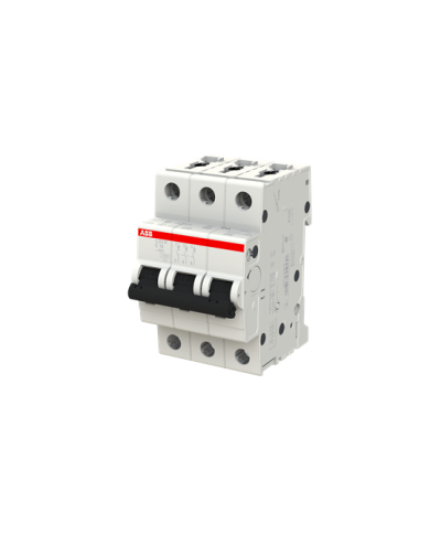 Disjoncteur ABB S203M-C16 3P 16A caractéristique C, 10 kA