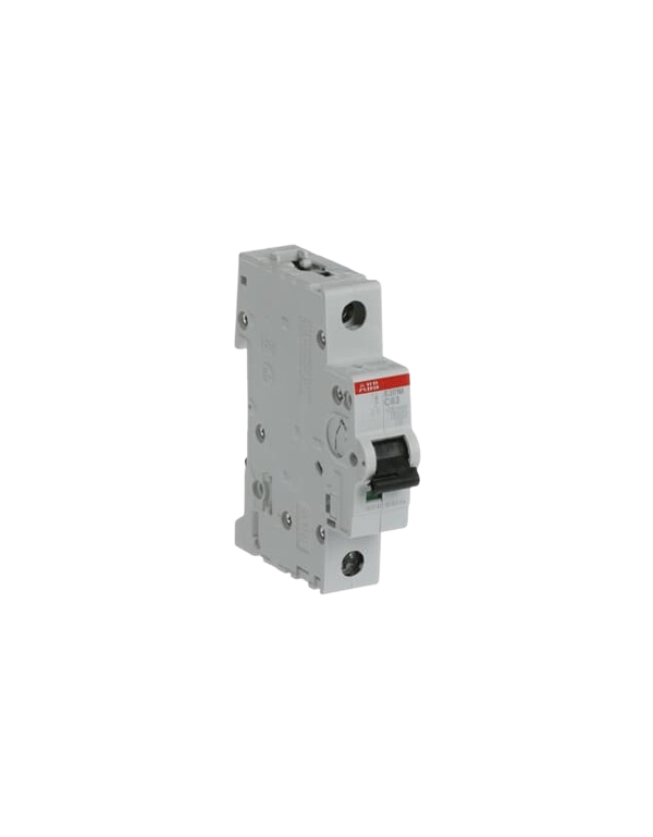 Disjoncteur ABB S201M-C63 1P 63A caractéristique C, 10 kA Disjoncteur ABB S201M-C63 1P 63A caractéristique C, 10 kA
