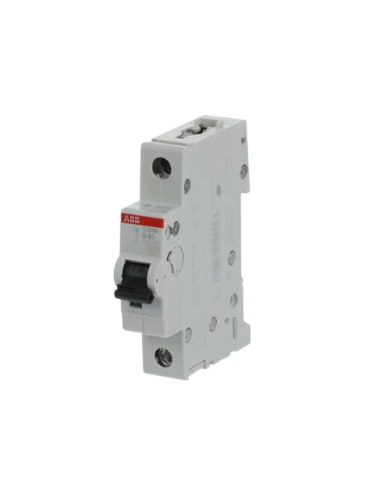 Disjoncteur ABB S201M-B40 1P 40A caractéristique B, 10 kA