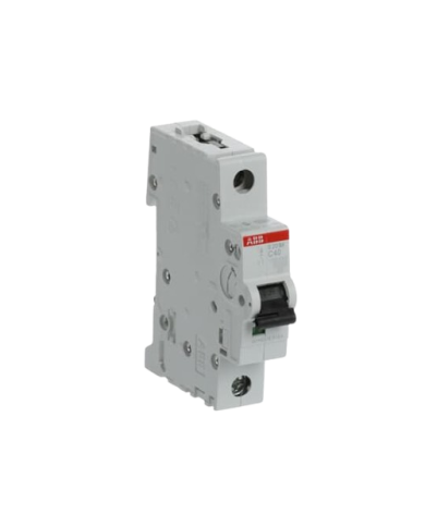 Disjoncteur ABB S201M-C40 1P 40A caractéristique C, 10 kA