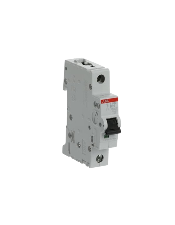 Disjoncteur ABB S201M-B25 1P 25A caractéristique B, 10 kA Disjoncteur ABB S201M-B25 1P 25A caractéristique B, 10 kA