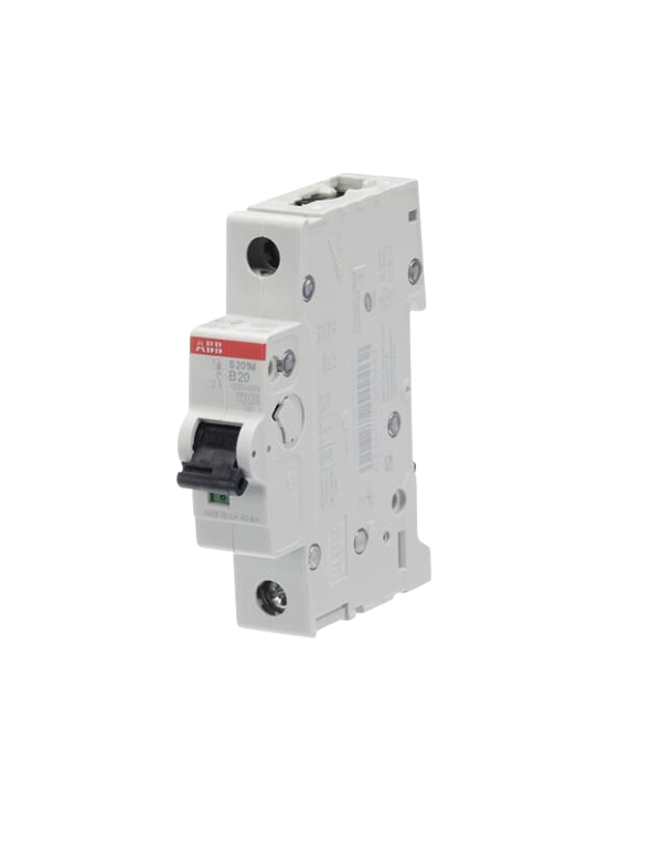 Disjoncteur ABB S201M-B20 1P 20A caractéristique B, 10 kA Disjoncteur ABB S201M-B20 1P 20A caractéristique B, 10 kA