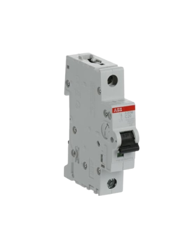 Disjoncteur ABB S201M-C20 1P 20A caractéristique C, 10 kA