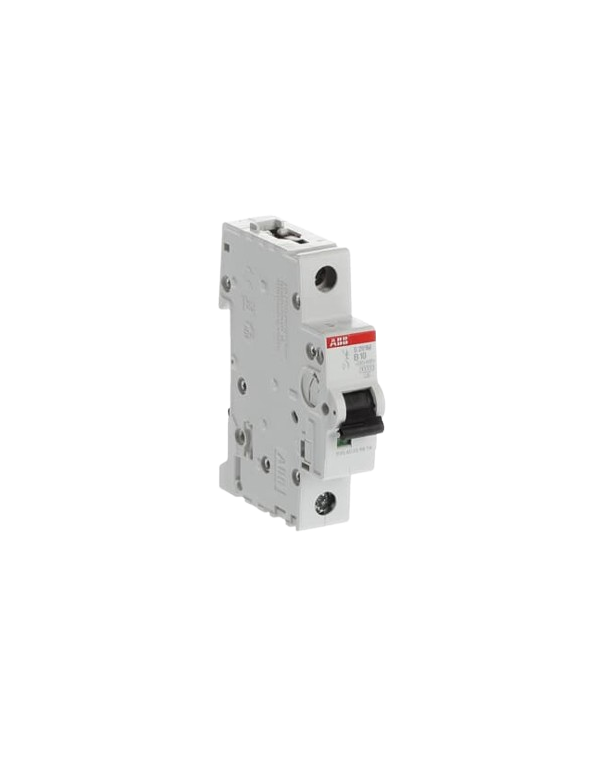 Disjoncteur ABB S201M-B10 1P 10A caractéristique B, 10 kA Disjoncteur ABB S201M-B10 1P 10A caractéristique B, 10 kA