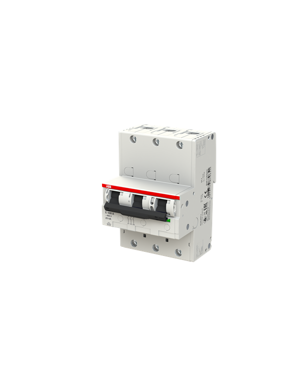 Disjoncteur miniature sélectif ABB S753 DR E100 3P 100A Disjoncteur miniature sélectif ABB S753 DR E100 3P 100A