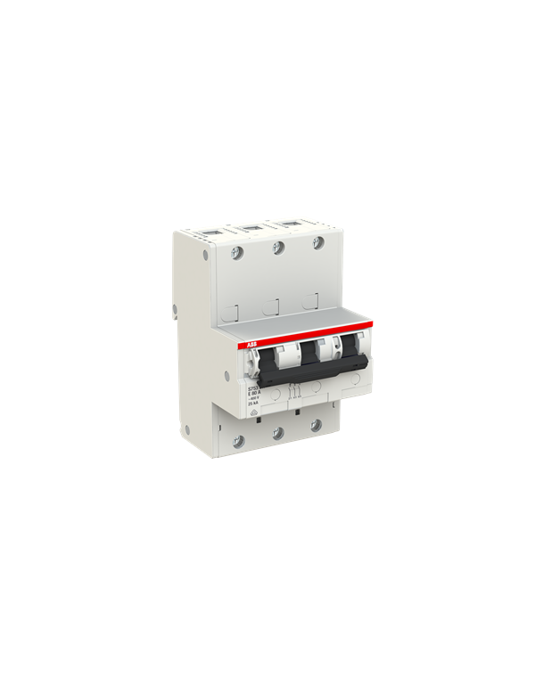 Disjoncteur miniature sélectif ABB S753 DR E80 3P 80A Disjoncteur miniature sélectif ABB S753 DR E80 3P 80A