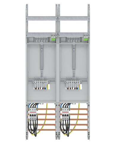 Champ complet Striebel & John DF27U2B 40A 2 compteurs, 48TE, BH3, 2 champs, 16 mm²