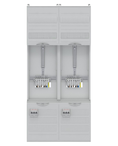 Champ complet Striebel & John DF27U2B 40A 2 compteurs, 48TE, BH3, 2 champs, 16 mm²