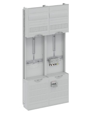 Champ complet Striebel & John DF27U11B 40A 1 compteur & 1 réserve, 48TE, BH3, 2 champs, 16 mm² Champ complet Striebel & John DF27U11B 40A 1 compteur & 1 réserve, 48TE, BH3, 2 champs, 16 mm²