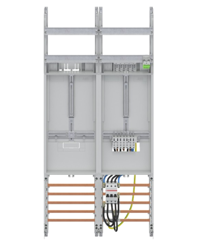Champ complet Striebel & John DF27U11B 40A 1 compteur & 1 réserve, 48TE, BH3, 2 champs, 16 mm²