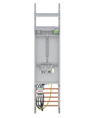 Champ complet Striebel & John DF17U1B 40A 1 compteur, 24TE, BH3, 1 champ, 16mm² Champ complet Striebel & John DF17U1B 40A 1 compteur, 24TE, BH3, 1 champ, 16mm²