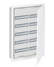 Tableau de distribution encastré petit Striebel & John U52 5 rangées IP31, 834 x 560 x 120 mm, 120TE, 2 champs Tableau de distribution encastré petit Striebel & John U52 5 rangées IP31, 834 x 560 x 120 mm, 120TE, 2 champs