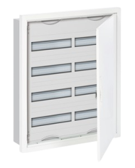 Tableau de distribution encastré petit Striebel & John U42 4 rangées IP31, 684 x 560 x 120 mm, 96TE, 2 champs Tableau de distribution encastré petit Striebel & John U42 4 rangées IP31, 684 x 560 x 120 mm, 96TE, 2 champs