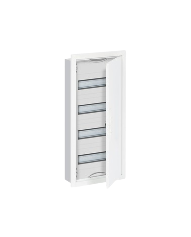 Tableau de distribution encastré petit Striebel & John U41 4 rangées IP31, 310 x 684 x 120 mm, 48TE, 1 champ