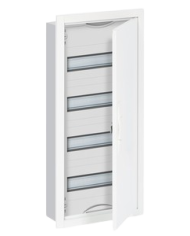 Tableau de distribution encastré petit Striebel & John U41 4 rangées IP31, 310 x 684 x 120 mm, 48TE, 1 champ Tableau de distribution encastré petit Striebel & John U41 4 rangées IP31, 310 x 684 x 120 mm, 48TE, 1 champ