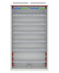 Tableau de distribution mural petit Striebel & John CA26V 6 rangées IP44, 550 x 950 x 160 mm, 144TE, 2 champs Tableau de distribution mural petit Striebel & John CA26V 6 rangées IP44, 550 x 950 x 160 mm, 144TE, 2 champs