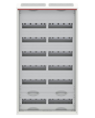 Tableau de distribution mural petit Striebel & John CA26V 6 rangées IP44, 550 x 950 x 160 mm, 144TE, 2 champs Tableau de distribution mural petit Striebel & John CA26V 6 rangées IP44, 550 x 950 x 160 mm, 144TE, 2 champs