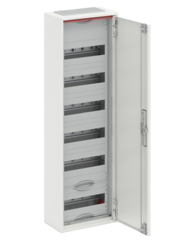 Tableau de distribution mural petit Striebel & John CA16V 6 rangées IP44, 300 x 950 x 160 mm, 72TE, 1 champ