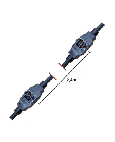Câble APS - 2,4m pour QT2 | Alma Solar® N°1 des panneaux solaires