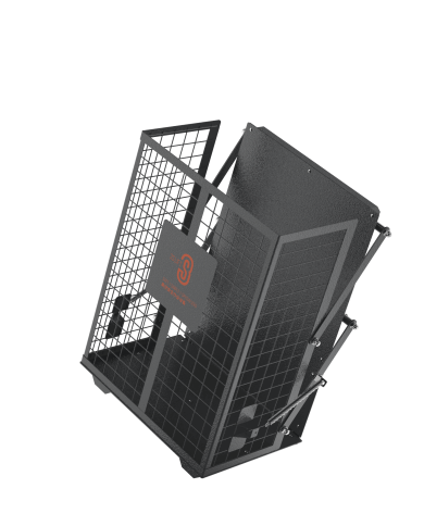 Ascenseur 3S à panneau solaire Plateforme fermée