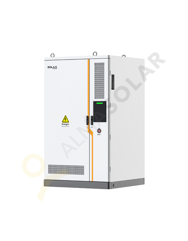 SolaX ESS TRENE 100kW AC avec écran, EMS, 215kWh, refroidissement par air | Alma Solar® N°1 des panneaux solaires SolaX ESS TRENE 100kW AC avec écran, EMS, 215kWh, refroidissement par air | Alma Solar® N°1 des panneaux solaires