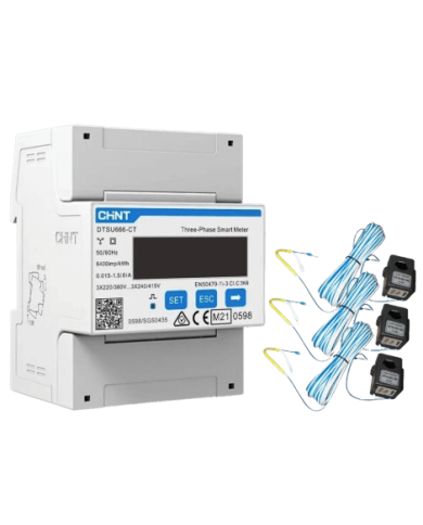 Compteur DTSU666-CT 230V/400V pour onduleur Solax Compteur DTSU666-CT 230V/400V pour onduleur Solax
