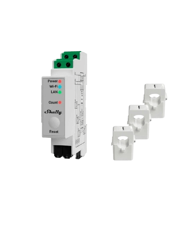 Compteur SOCONNECTED Shelly 3EM Pro Compteur SOCONNECTED Shelly 3EM Pro