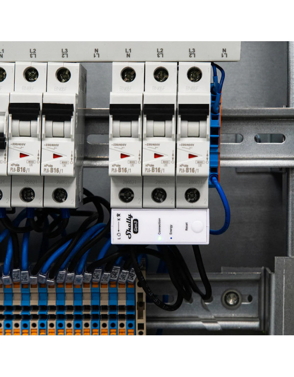 Compteur SOCONNECTED Shelly 3EM-63T Gen3 Compteur SOCONNECTED Shelly 3EM-63T Gen3