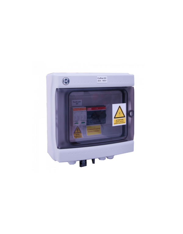 Coffret DC 30A sous 600 V DC pour photovoltaique Coffret DC 30A sous 600 V DC pour photovoltaique