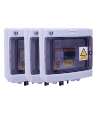 Pack de 3 coffret DC 25A - 1000VDC pour onduleur a 3 MPPT Pack de 3 coffret DC 25A - 1000VDC pour onduleur a 3 MPPT