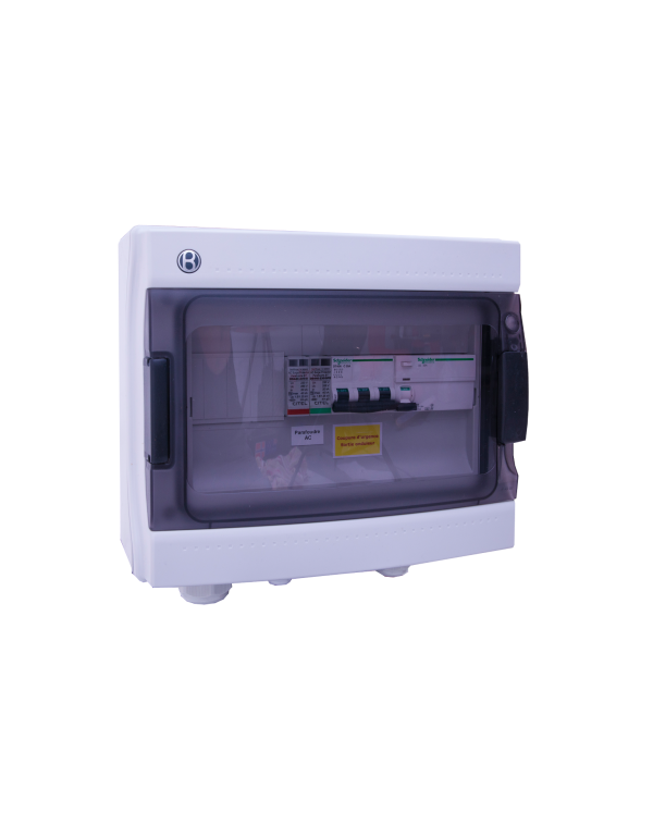 Coffret AC 3-10 kW triphasé 400V 300mA 16A pour photovoltaique Coffret AC 3-10 kW triphasé 400V 300mA 16A pour photovoltaique